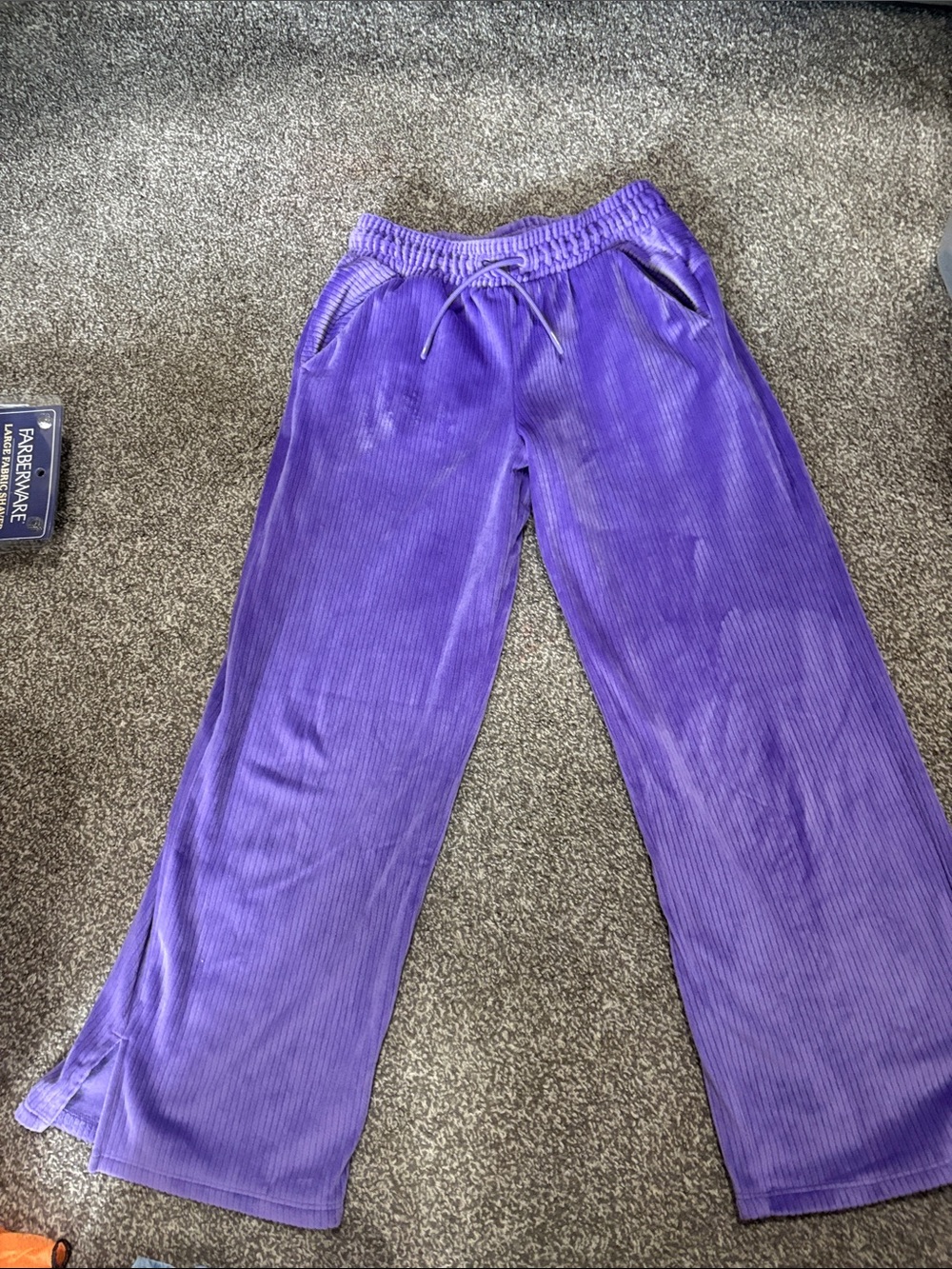 art class Purple Corduroy Wide-Leg Pajama Bottoms